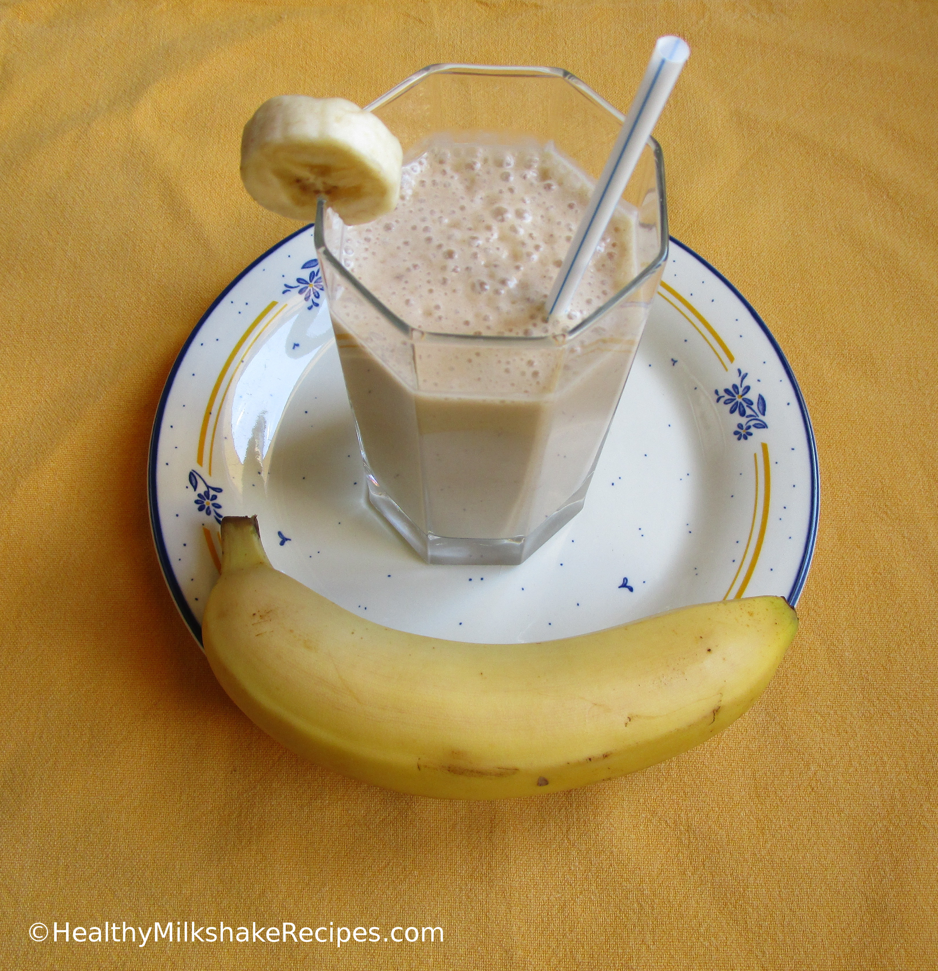 Banana Milkshake Recipe
