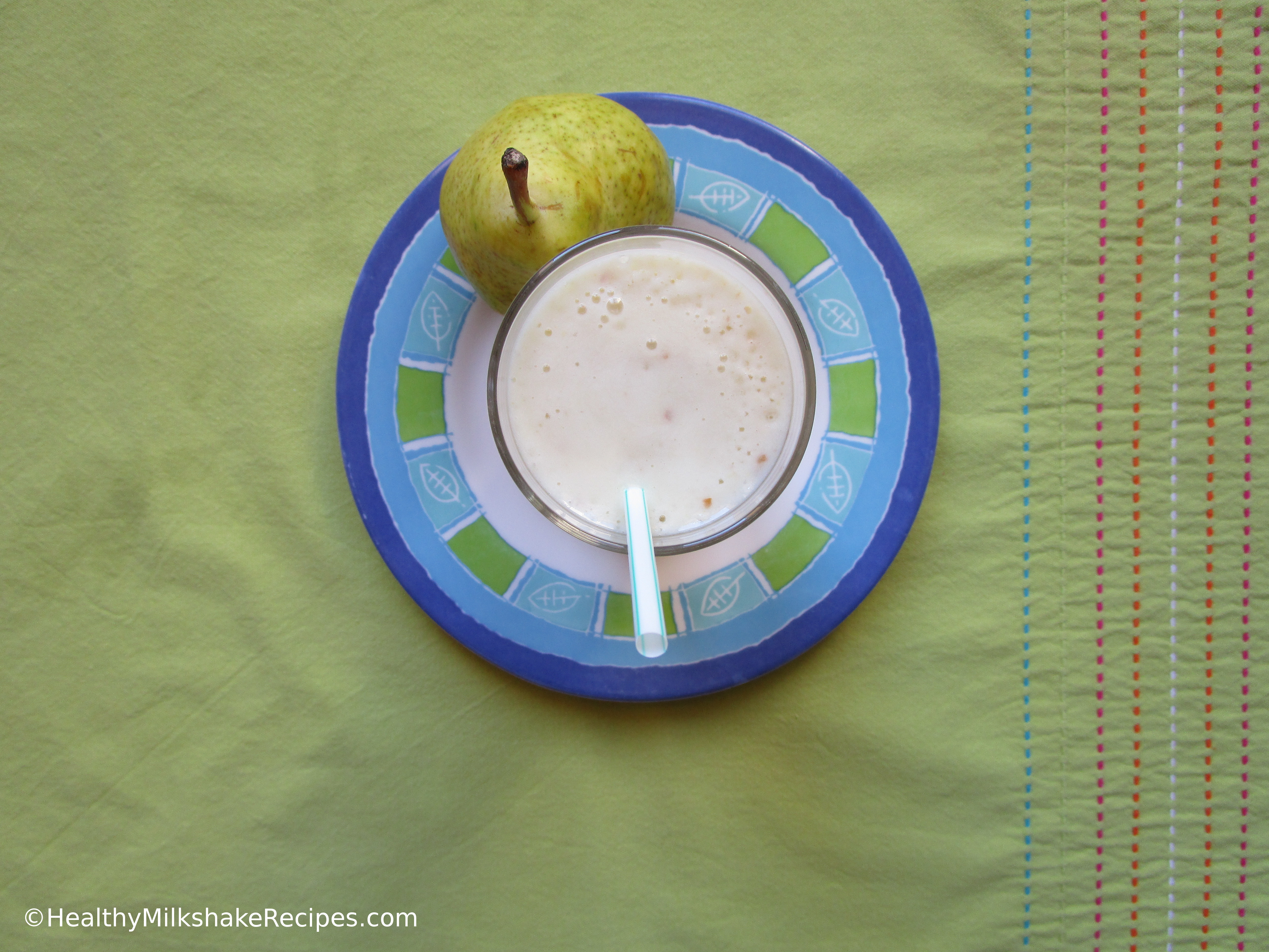 Pear Milkshake Recipe