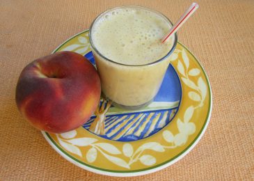 Peach Milkshake Recipe