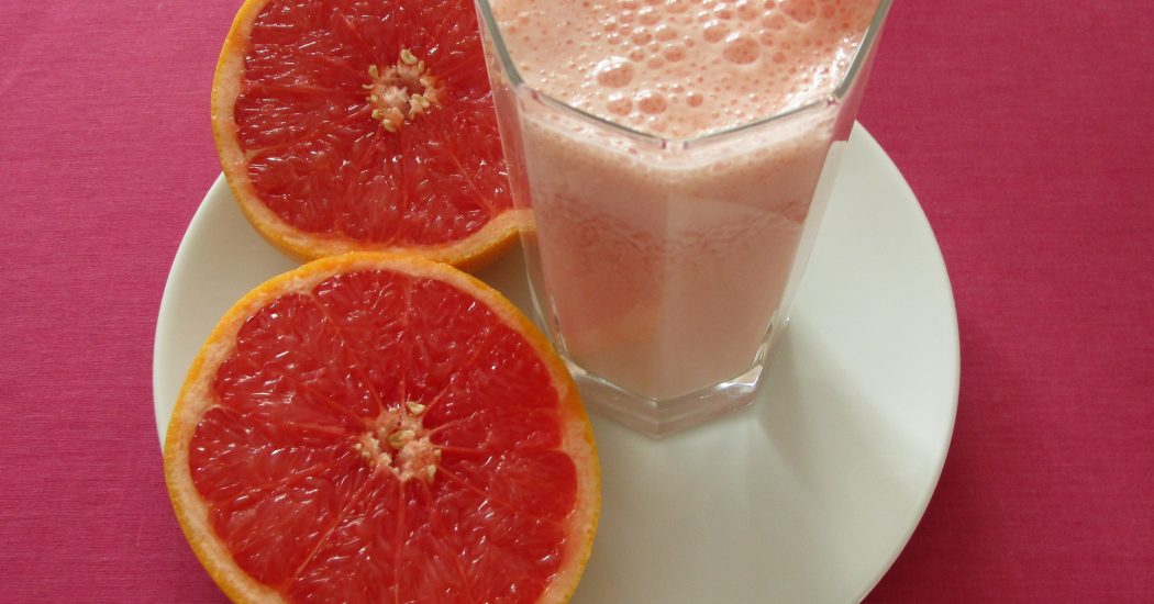 Grapefruit Milkshake Recipe