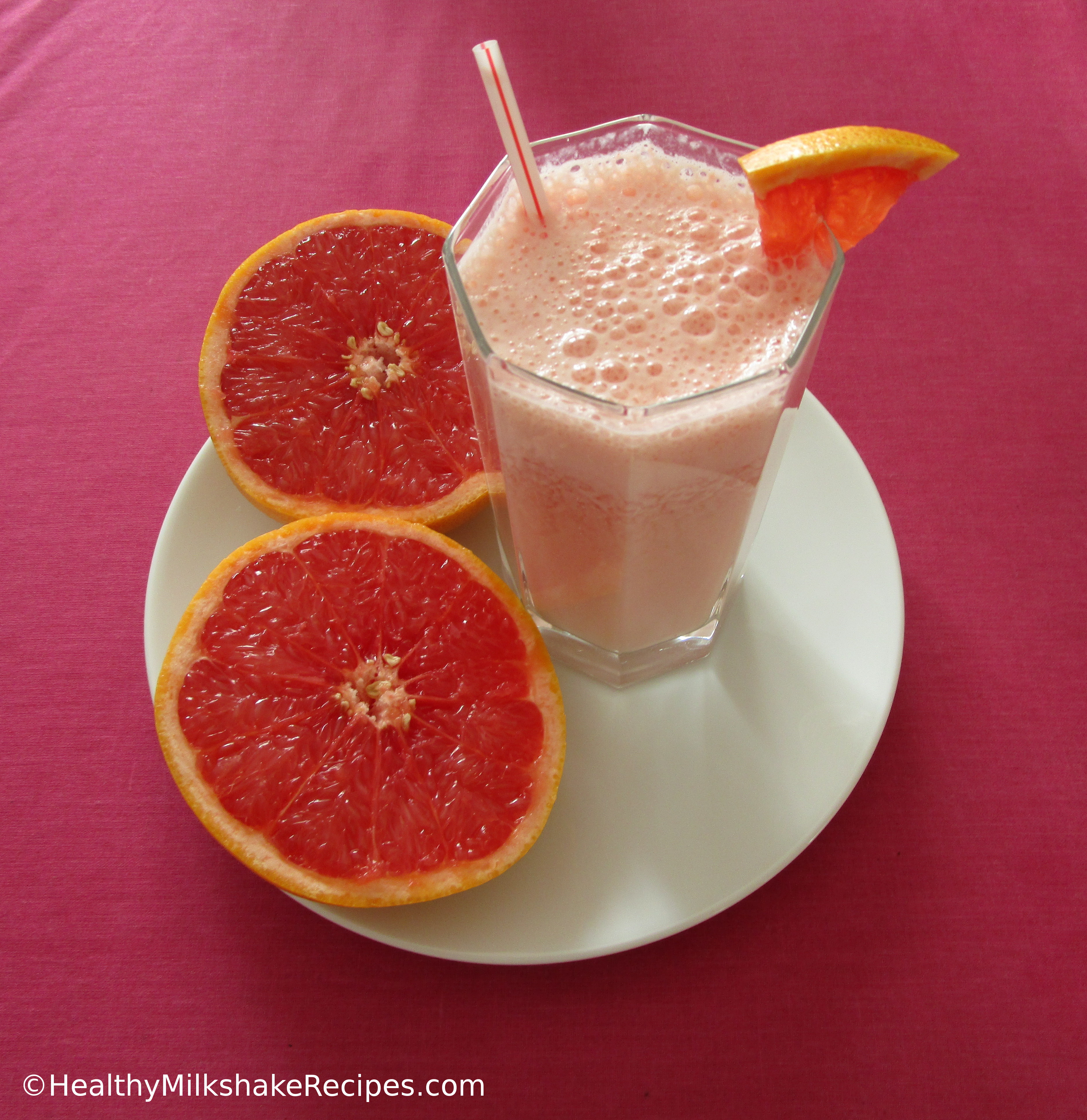 Grapefruit Milkshake Recipe