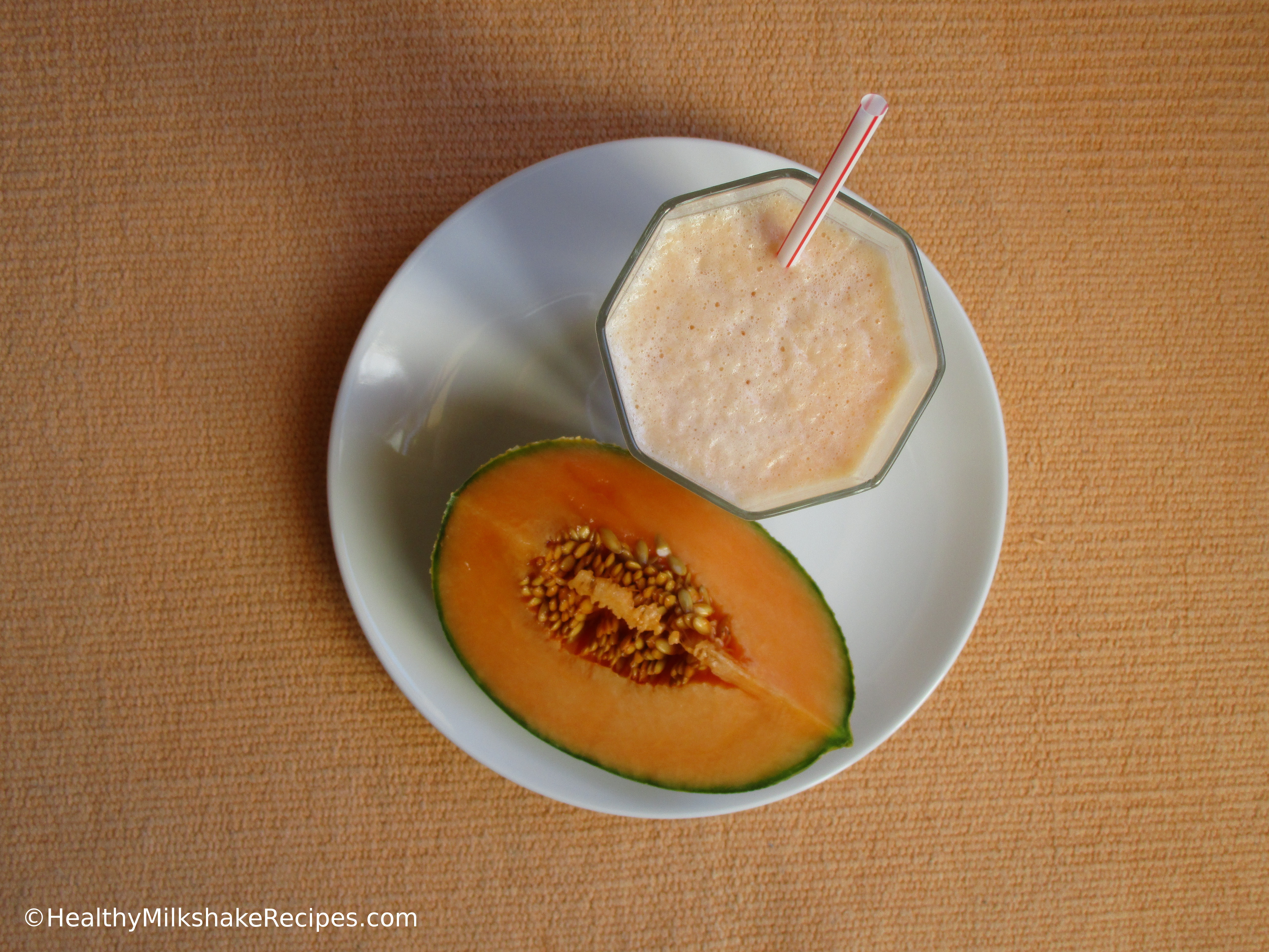 Melon Milkshake Recipe