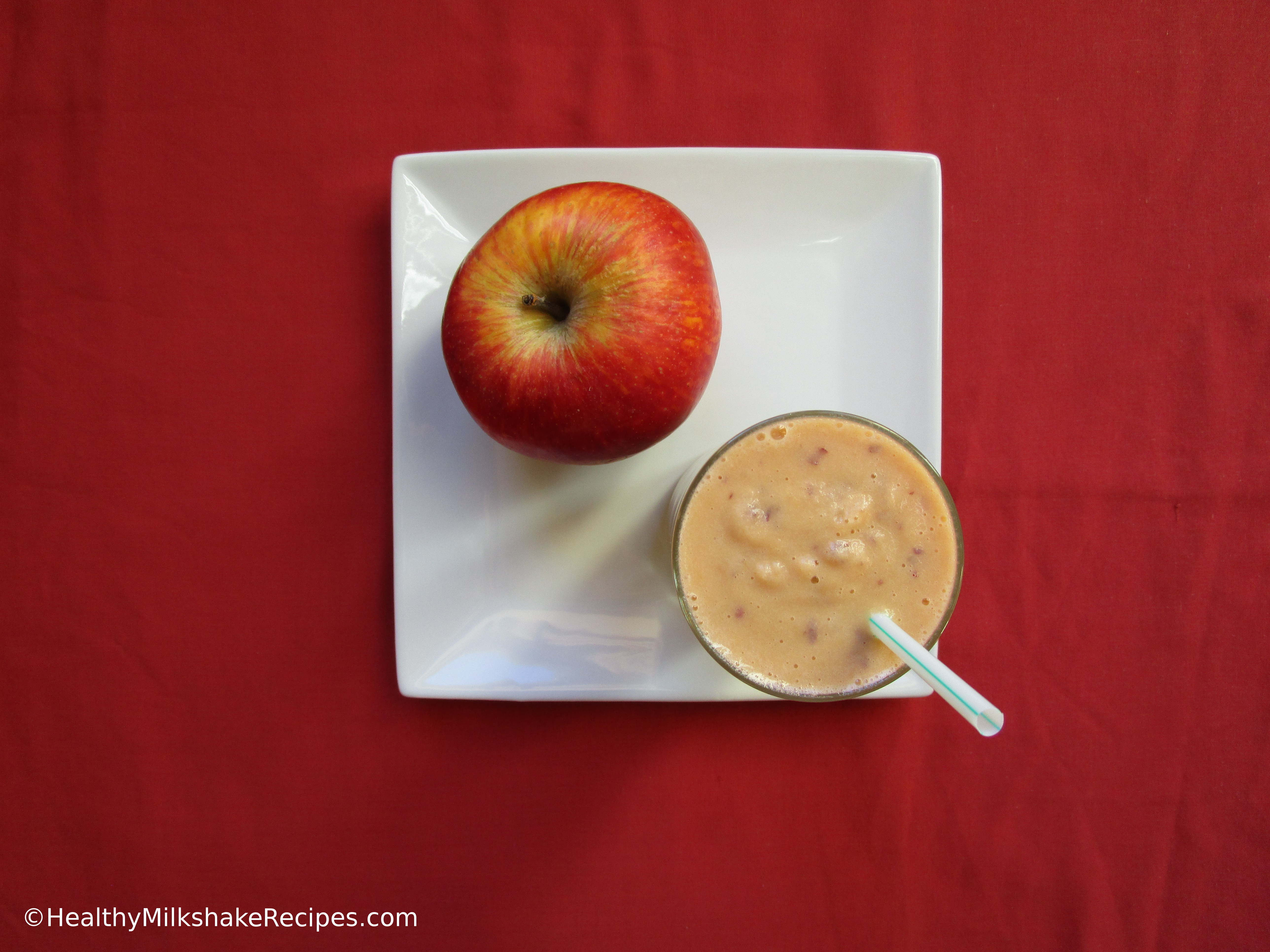 apple milkshake recipe