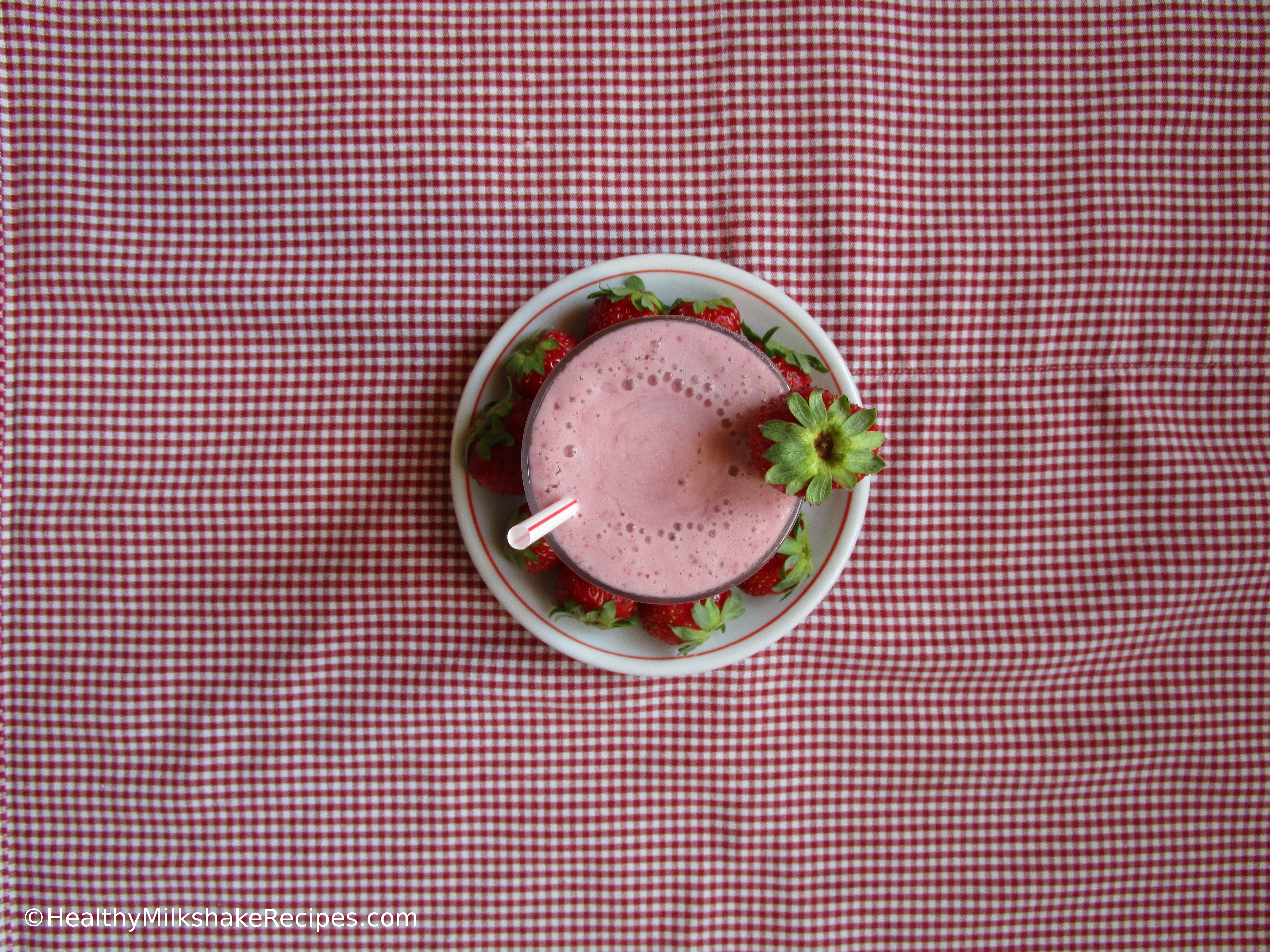 Strawberry Milkshake Recipe