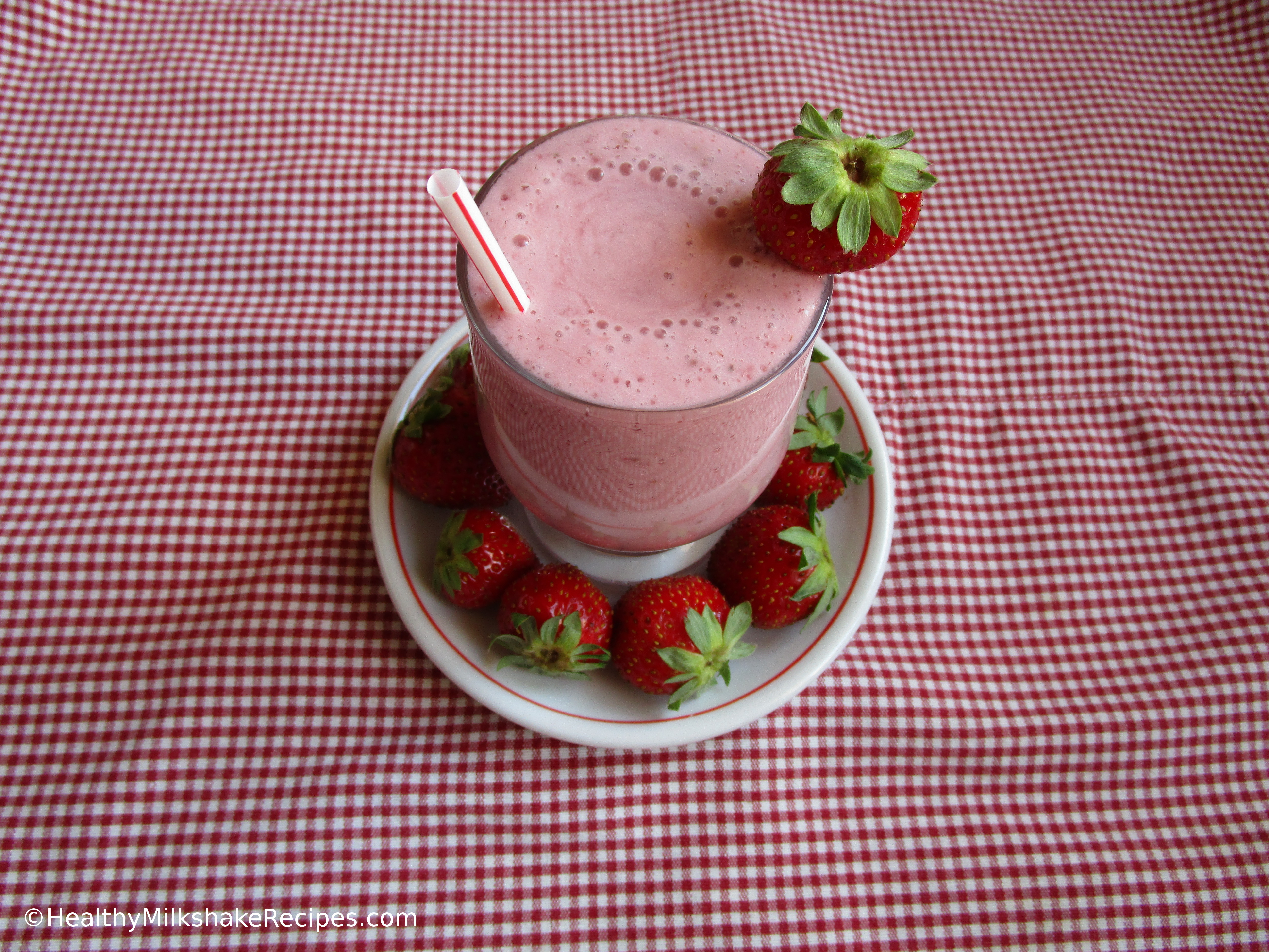 Strawberry Milkshake Recipe