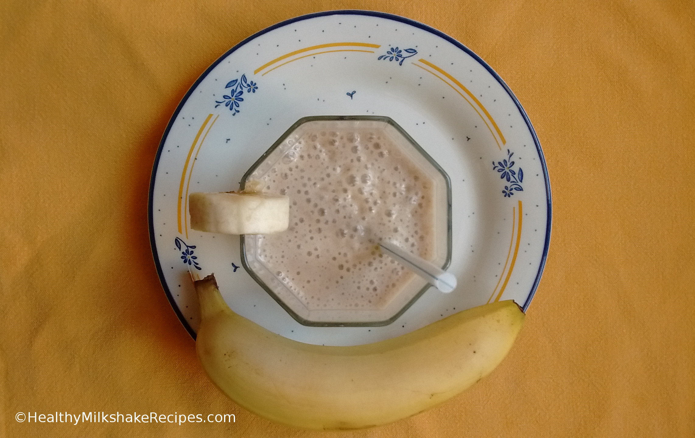 Banana Milkshake Recipe