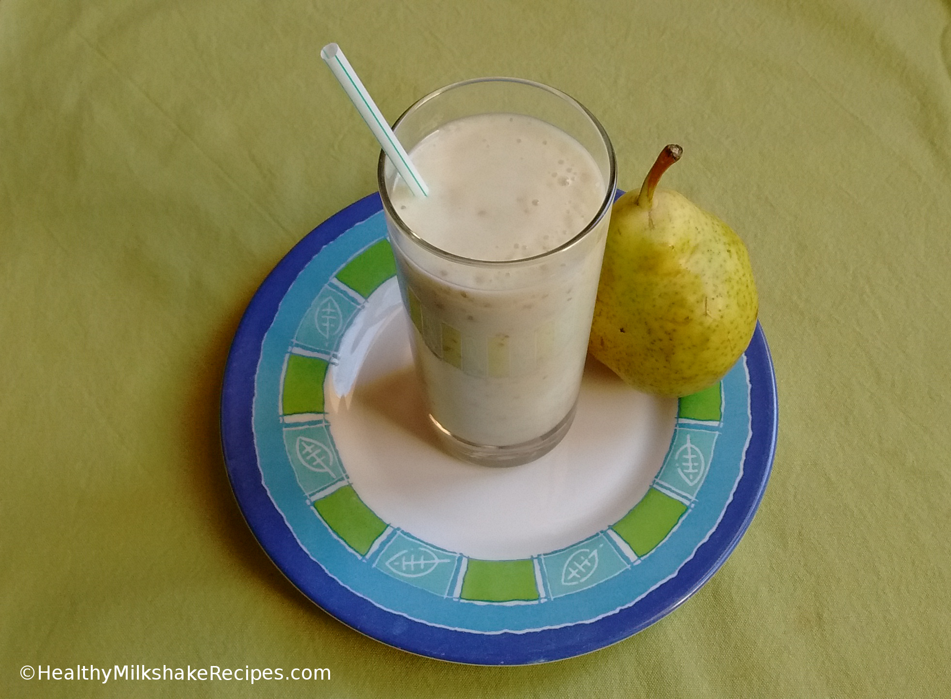 Pear Milkshake Recipe