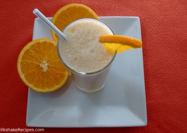 Orange Milkshake Recipe